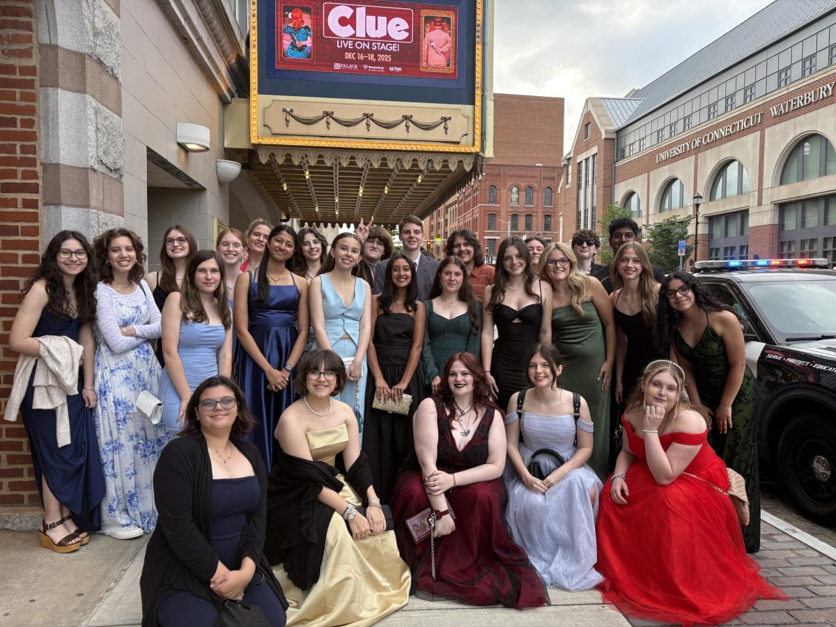 Suffield High's hopeful attendees of the Halo Awards.